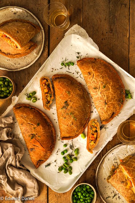 Herbed earthy butternut, potato, swede and carrot filling enfolded in a cassava chickpea and buckwheat pastry; Vegan Cornish Pasty. Nab something wholesome and pillowy round your tongue. And, welcome it in. #foodporn #influencer #veganrecipes #glutenfreerecipes #cornishpasty Cornish Pasty, Buckwheat Groats, Cornish Pasties, Speed Foods, Winter Squash, Vegan Condiments, Vegan Butter, Buckwheat, Freshly Baked