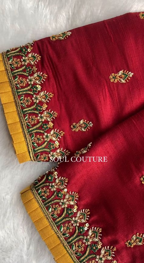 Latest Blouse Designs Pattern, Blouse Ideas, Aari Blouse, New Saree Blouse Designs, Traditional Blouse Designs, Latest Model Blouse Designs, Fashionable Saree Blouse Designs, Cutwork Blouse Designs, Simple Embroidery Designs