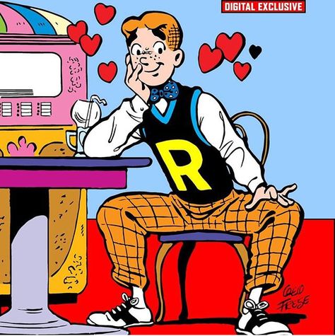 Archie Andrews Comics, Archie Comics Riverdale, Archie Comics Characters, The Archies, Archie Comic Books, Archie And Betty, Radio Waves, Archie Andrews, Comics Characters