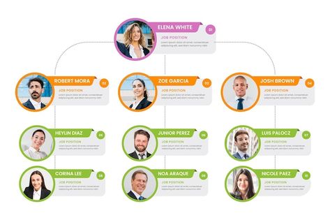 Chart Organization Design, Org Chart Presentation Design, Organisation Chart Design, Organizational Chart Design Ideas, Organisation Chart, Human Resources Infographic, Organizational Chart Design, Business Plan Infographic, Content Infographic