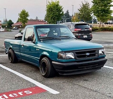 1995 Ford Ranger, Ranger Truck, Ford Ranger Truck, Cars And Coffee, Stance Nation, Mini Trucks, Ford Explorer, Ford Ranger, Ford Trucks