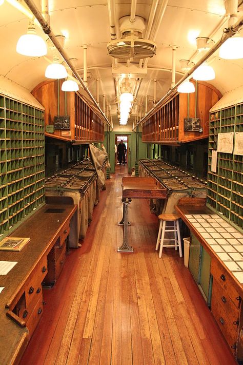 Post Office Interior, Post Office Design, Museum Office, Seattle Christmas, Orient Express Train, Great Northern Railroad, Sacramento State, Air Port, Cars Interior