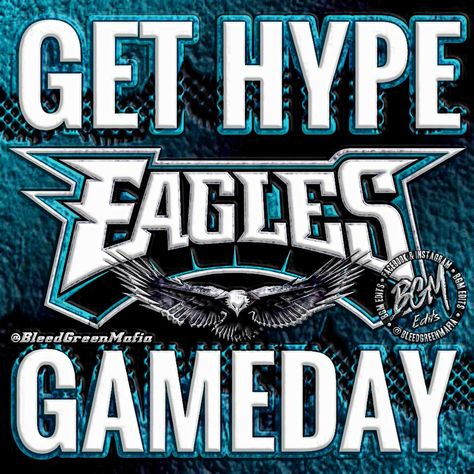 Philadelphia Eagles Game day get hype meme Philadelphia Eagles Football Logo, Eagles Memes, Philadelphia Eagles Game Day, Eagles Game Day, Philadelphia Eagles Cheerleaders, Philly Football, Eagles Cheerleaders, Nfl Eagles, Eagles Game