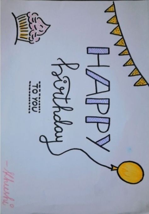 Happy Birthday Signs Ideas Poster, Happy Birthday Dry Erase Board Ideas, Diy Birthday Poster Board Ideas, Birthday Whiteboard Ideas, Happy Birthday Board Ideas, Happy Birthday Poster Ideas Diy, Happy Birthday Whiteboard, Ways To Write Happy Birthday, Happy Birthday Sign Diy Poster