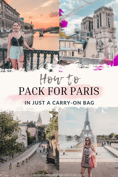 Paris Carry On Packing, Paris Aesthetic Fashion Spring, Packing For Paris Summer, Paris Packing List Spring, Paris In August Outfits, Paris In Summer Outfits, Packing For Paris In Spring, Outfits For Europe Summer, Paris In May Outfits