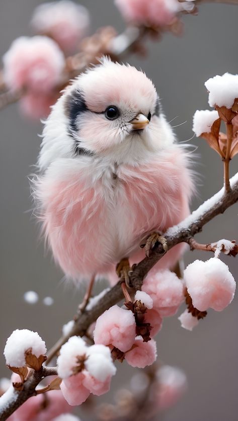 Pretty Animal Photography, Cute Animals Pictures, 50 Shades Of Pink, Fluffy Flowers, Most Beautiful Butterfly, Pink Birds, Animal Tails, Bird Photos, Most Beautiful Birds