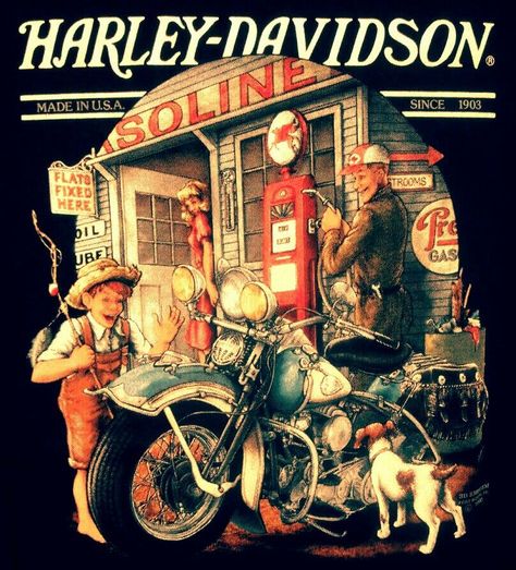 HARLEY DAVIDSON Harley Davidson Night Train, David Mann Art, Harley Davidson Engines, Harley Davidson Images, Harley Davidson Posters, Harley Davidson Artwork, Harley Davidson Knucklehead, Harley Davidson Panhead, Motorcycle Artwork