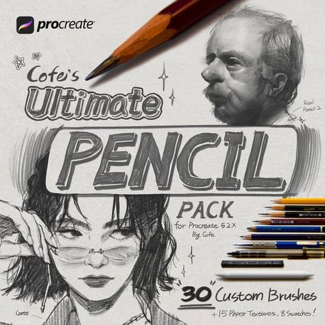 Free Procreate Pencil Brushes, Free Sketch Brushes Procreate, Textured Procreate Brushes, Good Procreate Brushes Free, Best Procreate Brushes For Sketching, Painting Brush Procreate, Smudge Brush Procreate, Procreate Brushes Free Painting, Procreate Drawing Brushes Free