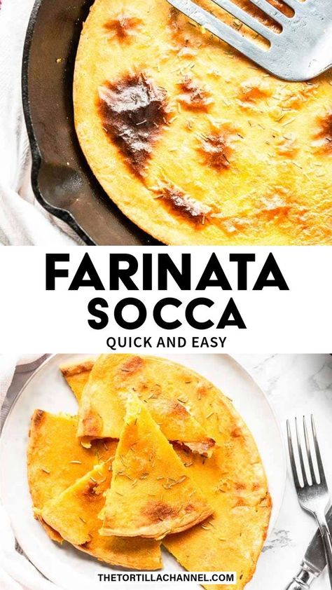 Socca Recipe Chickpea Flatbread Recipe, Socca Recipe, Socca Pizza, Chickpea Flatbread, Chickpea Flour Recipes, Chickpea Pancakes, Best Time To Eat, Chickpea Flour, Fluffy Pancakes