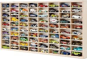 Hot Wheel Storage, Hot Wheels Wall Storage, Diy Hot Wheels Storage, Hot Wheels Storage Ideas, Hot Wheels Storage Display, Matchbox Storage, Wooden Unit, Hot Wheels Shelf, Matchbox Car Storage