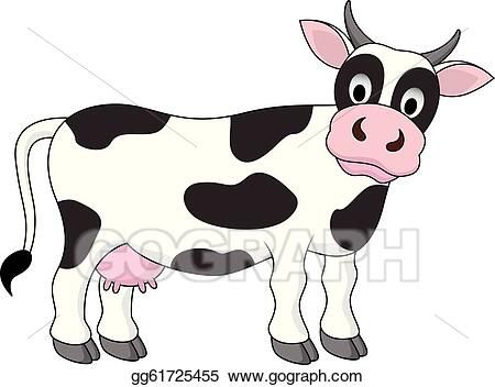 Vector Art - Funny cow cartoon. EPS clipart gg61725455 - GoGraph Cartoon Cow Face, Cow Cartoon Drawing, Funny Cow Pictures, Cow Cartoon Images, Cow Clip Art, Cow Cartoon, Cartoon Drawings Of People, Cartoon Drawings Disney, Cartoon Drawing Tutorial