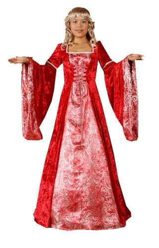 Ladies Medieval Renaissance Costume Maiden Costume, Medieval Dress Princess, Maiden Dress, Medieval Princess, Black Halloween Dress, Elegant Girl, Medieval Costume, Brocade Dresses, Princess Costume