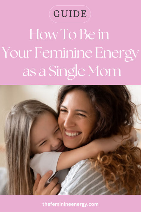 This Guide will tell you how to embody feminine energy whilst being a single mom, with pratical strategies and ideas you can implement to be in your feminine energy whilst being a single mom! Being A Single Mom, How To Calm Down, Christian Homemaking, Masculine Energy, Feminine Women, Goddess Energy, Single Parenting, Single Mom, Calm Down