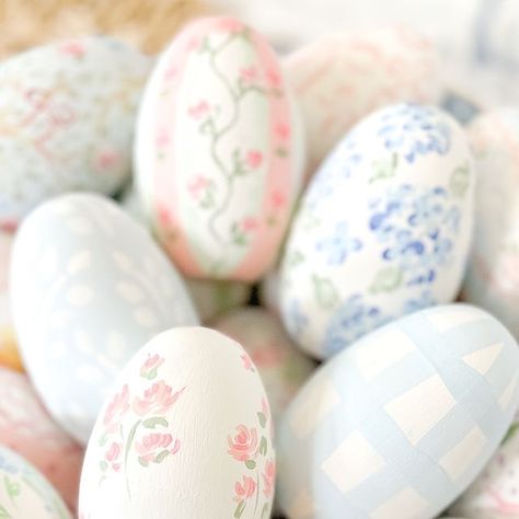 Lucky Carpenter on Instagram: "Hippity, Hoppity Easter’s on its way! 🌷🥚🎀 Heirloom eggs are LIVE on the website ! . • These are the sweetest keepsakes and I am so excited to carry on the tradition of hand painted wooden eggs for y’all another year! . . Eggs are 3 1/4 inches tall and have a flat bottom to stand alone. Each will arrive in a white gift box 🎀 Limited Pre-Order. Eggs begin shipping Early March. They will go fast! Get egg-cited and shop now, some adorable new eggs AND some past favorites are here ! FREE SHIPPING over $200 💕" Painted Wooden Easter Eggs, Painted Eggs Art, Heirloom Eggs, Easter Wooden Crafts, Heirloom Paints, Painted Wooden Eggs, Hand Painted Easter Eggs, Selling Eggs, Easter Aesthetic