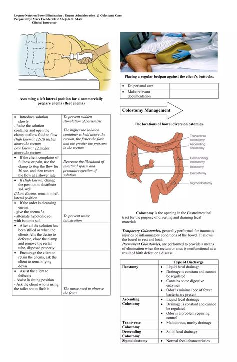 Bowel Elimination | PDF Bowel Elimination Nursing, Bowel Elimination Nursing Notes, Urinary Catheterization, Midwifery Student, Clinical Nutrition, Nursing Assessment, Nursing Student Tips, Nursing Schools, Nursing School Survival