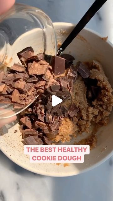 120K views · 6.9K likes | rachel on Instagram: "THE BEST EDIBLE COOKIE DOUGH!🍪🍪
hard to believe this recipe is vegan, grain-free, gluten-free and ready in less than 5 minutes. it’s my favorite for spooning straight from the bowl (like i would the cookie dough tub😉) it’s not meant to be baked. but i have oh so many cookie recipes on my blog made with similar ingredients if you’re craving cookies!
RECIPE:
3 tablespoons liquid coconut oil
1/4 cup coconut sugar
1 cup almond flour
1/4 cup coconut flour
1/4 cup non-dairy milk
1/2 teaspoon vanilla extract
1/3 cup dark chocolate chips
let me know if you make it! full recipe directions  https://rachlmansfield.com/the-best-edible-cookie-dough/ 👌🏻" The Best Edible Cookie Dough, Best Edible Cookie Dough, Liquid Coconut Oil, No Bake Cookie Dough, Healthy Cookie Dough, Non Dairy Milk, Best Edibles, Edible Cookie Dough, Dairy Milk