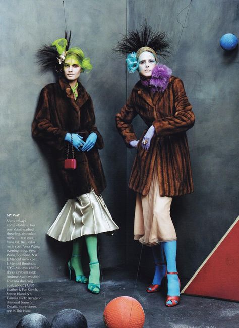 stella and eugenia by steven Stella Tennant, Vogue Editorial, Mode Editorials, Magazine Vogue, Paolo Roversi, Cecil Beaton, Tim Walker, Peter Lindbergh, Vogue Us