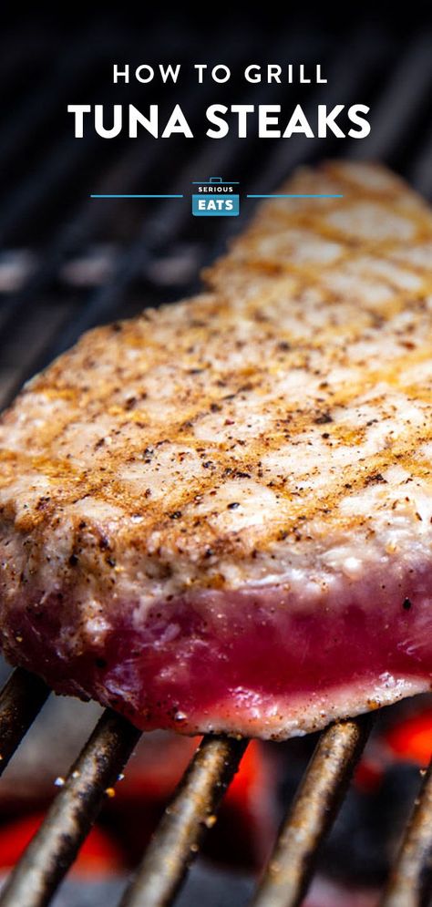 Yellow Fin Tuna Recipe, Fresh Tuna Steak Recipes, Grilled Tuna Recipes, Cooking Ahi Tuna, Tuna Steak Marinade, Grilled Tuna Steaks Recipes, Fresh Tuna Recipes, Ahi Tuna Steak Recipe, How To Cook Tuna