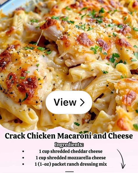 Lemon8 · Crack Chicken Macaroni and Cheese 🧀🦋😋 · @👑Jonquil Lewis Chicken Macaroni And Cheese, Chicken Mac N Cheese, Chicken Macaroni, Macaroni Casserole, Elbow Macaroni, Macaroni Cheese, Cheese Recipe, Chicken Dishes Recipes, Easy Delicious Recipes