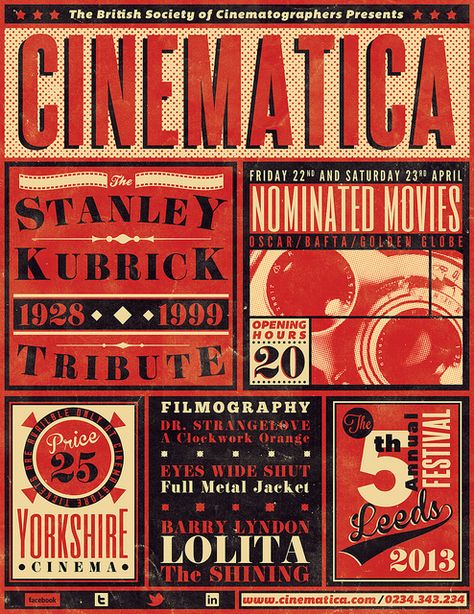 Louise Fili, Film Festival Poster, Vintage Cinema, Cinema Design, Music Festival Poster, Vintage Poster Design, Music Poster Design, Flyer Design Inspiration, I Love Cinema