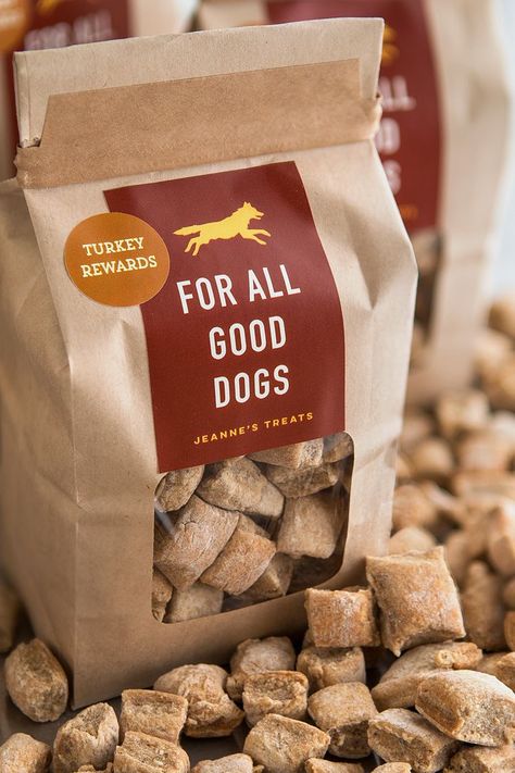 Dog Treat Labels, Turkey Dog Treats, Dog Treat Packaging, Dog Cookie Recipes, Dog Treats Recipe, Treat For Dogs, Dog Treat Recipe, Cooking Decorating, Easy Dog Treat Recipes