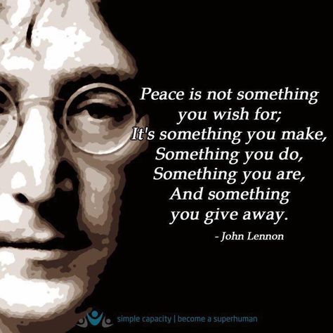 Jeffrey Levin on Twitter: "🕊 Peace 🕊… " John Lennon Quotes, International Day Of Peace, Give Peace A Chance, Bar Bathroom, Winter Wishes, Friends Gifts, Favorite Sayings, Peace Quotes, Celebration Quotes