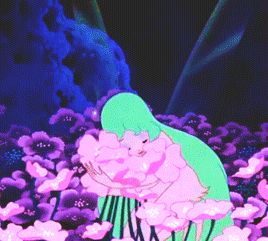 The Sea Prince And The Fire Child, Fairies Gif, Fish Scale, Fairytale Art, Cartoon Icons, Aesthetic Gif, Fairy Art, Vintage Cartoon, Cute Gif