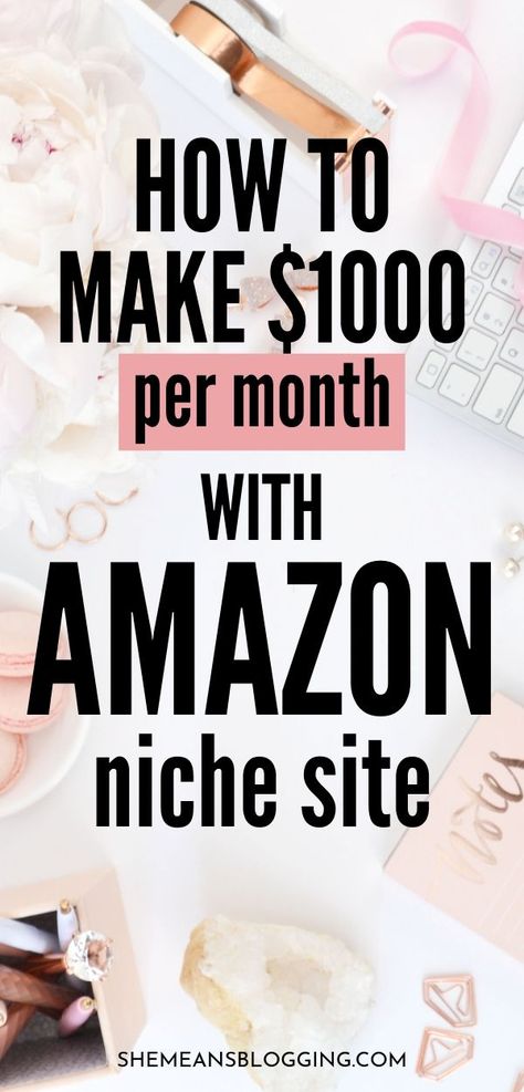 Trying to make money with amazon niche site? Check out this step by step guide to learn to make $1000 per month with amazon niche site! Click to find out how to make money with amazon affiliate program #monetisationtips #makemoneyblogging #makemoneyonline #bloggingtips #blogtips #marketing Make Money With Amazon, Amazon Affiliate Marketing, Local Marketing, Colorful Outfits, Make Money Online Free, Social Media Jobs, Make Money Fast, Affiliate Marketer, Fast Money