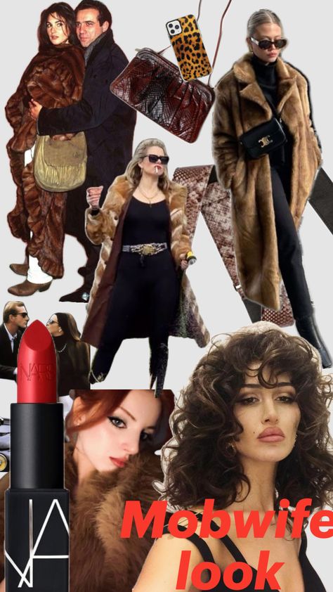 Mob Wives Costumes, Wife Style, Mob Wives, Mob Wife, Hen Party, Fall Looks, Outfits Aesthetic, Halloween Outfits