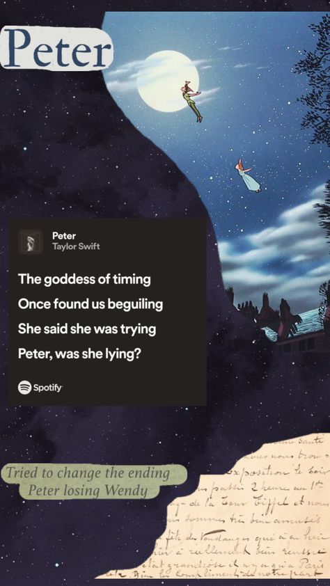 Peter Taylor Swift #peter #swifties #taylorswift #ttpd #thetorturedpoetsdeparment Robbie Kay, Taylor Swift Music, Best Song Lyrics, Taylor Swift Wallpaper, Taylor Swift Lyrics, Big Adventure, Pretty Lyrics, Best Songs, Music Quotes