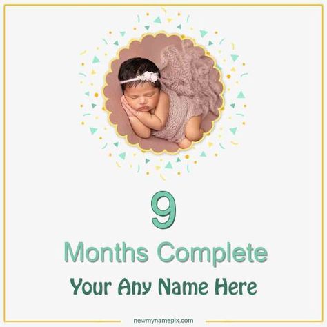 Happy One Month Baby, Congratulations Baby Girl, Happy 1 Month, Baby Wedding Outfit, 7 Month Baby, 8 Month Baby, Birth Announcement Design, 1 Month Baby