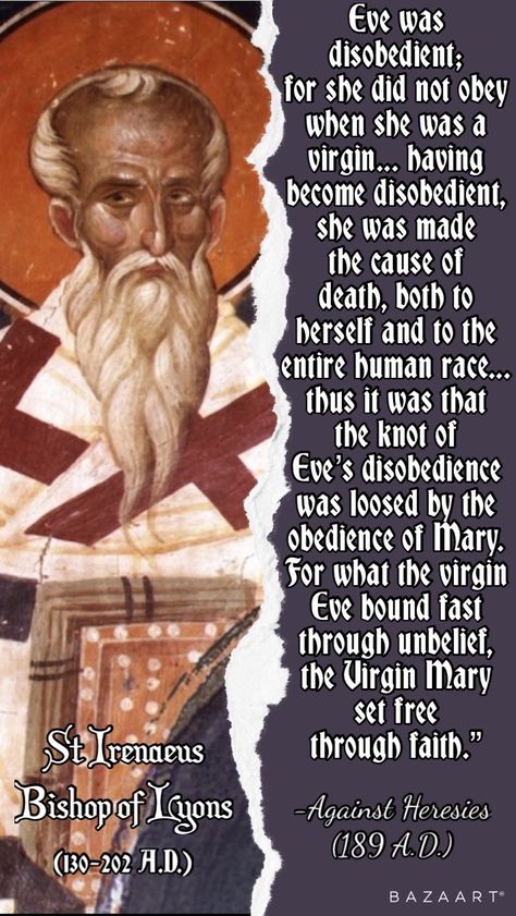 Orthodox Warrior, St Irenaeus, Orthodox Quotes, Orthodox Saints, Saints Quotes, Early Church Fathers, Saint Therese, Eastern Orthodox Church, Catholic Bible