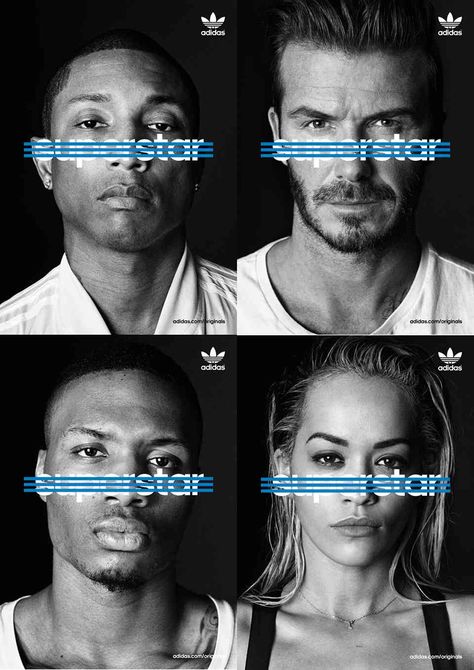 Art Campaign, Adidas Advertising, Adidas Poster, Adidas Ad, Sports Campaign, Sports Advertising, Logos Retro, Adidas Brand, Adidas Originals Superstar