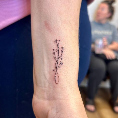 👯‍♀️BFF tattoos created by the BFF’s👯‍♀️ I love a client designed tattoo. Can you find the Morse code? • Fine Line Tattoo #boutiqueink #tinytattoos #smalltattoo #tattooartwork #tattooing #minitattoos #finelinetattoos #tattoosofinstagram #instagram #tattooartist #tattooart #smallbusiness #sacramento #lincolntinytattoos #lovelincolnca #loomisca #loomiscalifornia #loomistattoo #pmuloomis #loomisbrows #loomisbrowartist #tinytattoos #finelinetattoo #lovelincolnca #lincolnca #lincolnbrows #powder... Morse Code Bracelet Tattoo, Morse Code I Love You Tattoo, Zip Code Tattoo, Morse Code Tattoo Ideas, Morse Code Tattoos, Code Tattoo, Morse Code Tattoo, Morse Code Words, Name Tattoos For Moms