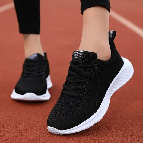 Latest Shoes (@alllatestshoes) • Instagram photos and videos Comfortable Walking Shoes Women, Stylish Walking Shoes, Latest Ladies Shoes, Women's Casual Shoes, Mesh Heels, Walking Shoes Women, Casual Sneakers Women, Breathable Sneakers, Breathable Shoes