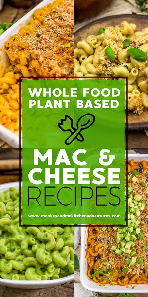 We’ve gathered a delicious list of Whole Food Plant Based Mac and Cheese Recipes that are healthy, oil free, and sure to make your belly happy! #wholefoodplantbased #vegan #oilfree #glutenfree #plantbased | monkeyandmekitchenadventures.com Whole Foods List, Spinach Mac And Cheese, Mac And Cheese Recipes, Low Fat Vegan Recipes, Monkey And Me Kitchen Adventures, Monkey And Me, Healthy Oil, Easy Vegan Lunch, Vegan Greek