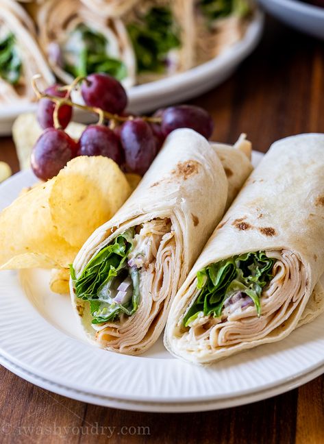 Make this quick and easy Chicken Caesar Wrap for a tasty lunch with deli sliced chicken breast. Sliced Chicken Sandwich, Deli Chicken Sandwich Recipes, Chopped Chicken Caesar Wrap, Deli Sliced Chicken Recipes, Deli Chicken Sandwich, Sliced Deli Chicken Recipes, Chicken Deli Meat Recipes, Deli Chicken Recipes, Sliced Chicken Deli Meat Recipes