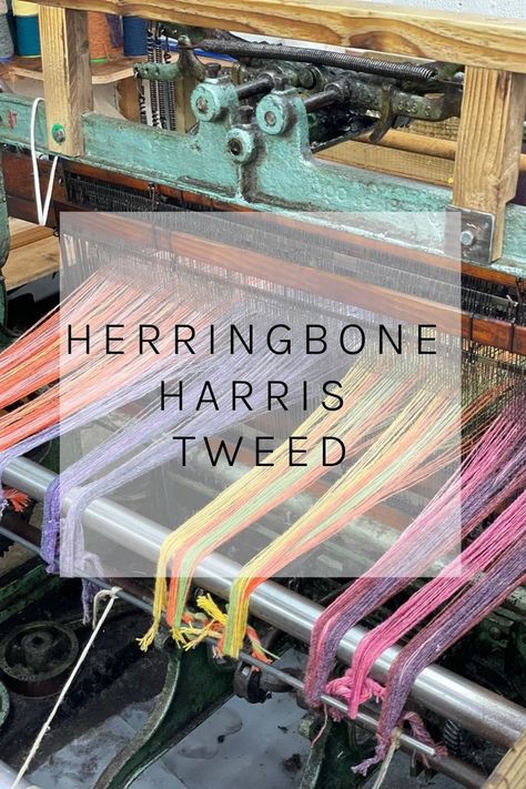 Having just introduced our third Herringbone style into our Harris Tweed Colours, we wanted to share some info about what Herringbone is. Harris Tweed Fabric, Types Of Patterns, Tweed Pattern, Outer Hebrides, Herringbone Tweed, Luxurious Fabric, Tweed Fabric, Harris Tweed, Fish Bone