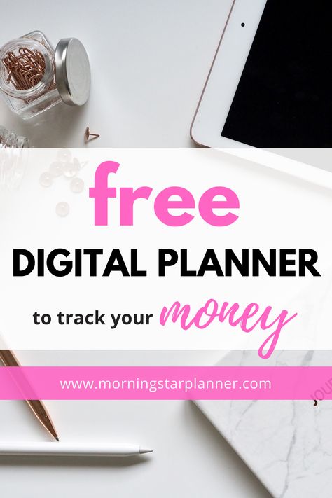 Track your Money for Free with this Digital Planner fitnessplanner #freebieplanner #mealplannersheets #everythingplanner Free Digital Budget Planner, Budget Planner App, Financially Responsible, Financial Budget Planner, Digital Budget Planner, Digital Planner For Ipad, Budget Planner Free, Wedding Budget Planner, Planner For Ipad