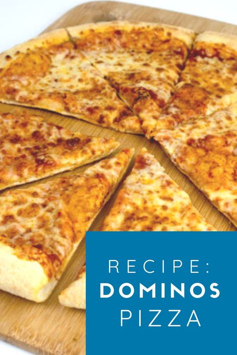 Dominos Pizza Recipe Dominos Pizza Dough Recipe, Cooking Homemade Pizza, Domino Pizza, Pizza Vegana, Fakeaway Recipes, Domino�’s Pizza, Domino's Pizza, Best Pizza Dough, Best Homemade Pizza