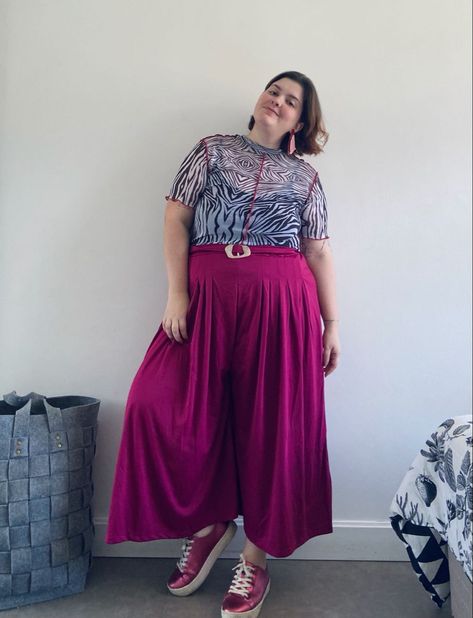 Quirky Plus Size Outfits, Plus Size Funky Style, Artistic Plus Size Outfits, Eclectic Fashion Plus Size, Eclectic Fashion Style Summer, Plus Size Bright Outfits, Plus Size Eccentric Fashion, Eclectic Style Fashion Plus Size, Plus Size Funky Outfits