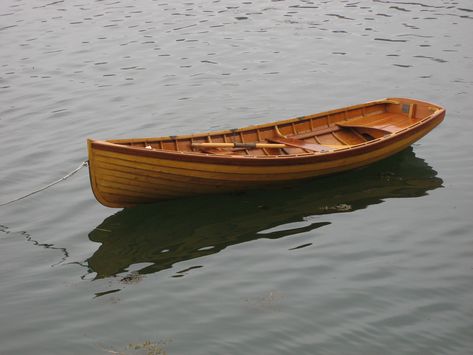 Whisper | Rick Rowland | Flickr Wooden Row Boat, Wooden Boats For Sale, Sailboat Plans, Free Boat Plans, Make A Boat, Rowing Boat, Wooden Boat Building, Build Your Own Boat, Row Boats