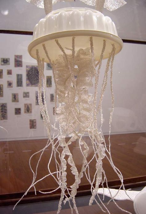 Cell Culture, 2002, Fiona Hall.  One of my favorite australian artists ... Recycled Material Art, Plastic Sculpture, Recycle Sculpture, Waste Art, Giant Octopus, Cell Culture, Sculptures Art, Plastic Installation, Sea Sculpture