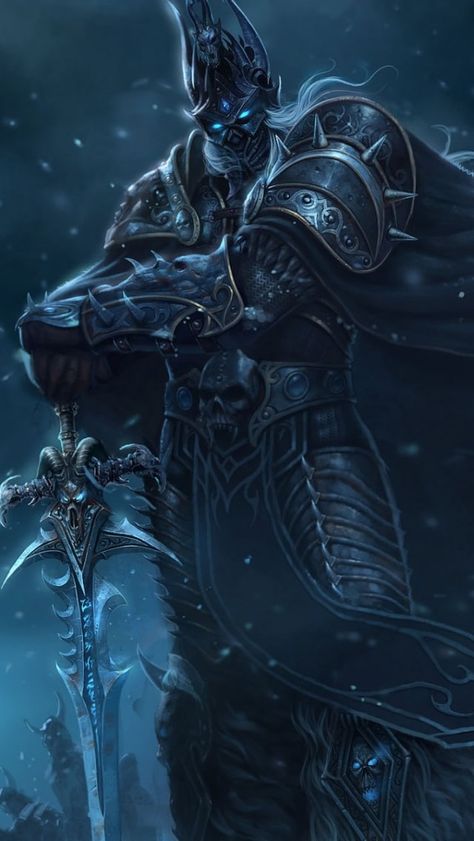 Wow Lich King  #iPhone #5s #Wallpaper Arthas Menethil, Iphone 5s Wallpaper, Lich King, King Tattoos, Warcraft Art, Heroic Fantasy, Computer Wallpaper Desktop Wallpapers, Multimedia Artist, ��다크 판타지