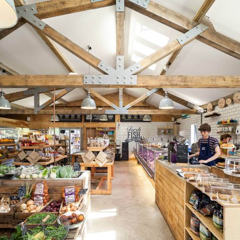 Local Food Shop, Supermarket Design Interior, Farmers Market Display, Vegetable Shop, Grocery Store Design, Apple Farm, Supermarket Design, Farm Business, Farm Store