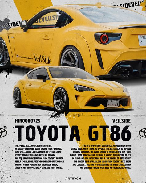 Digital artwork like oldschool style poster. Created using graphic tablet. . . . #drift #drifting #ae86 #gt86 #toyota #cavalcade #cavalcadeofficial #toyotadrift #skyline #r34 #200sx #supra #toyotasupra #toyotaae86 #toyotagt86 Toyota Gt86 Drawing, Car Poster Design Ideas, Toyota Gt86 Wallpapers, Gt 86 Toyota, Car Poster Design Graphics, Supra Poster, Gt86 Toyota, Jdm Poster, Car Graphic Design