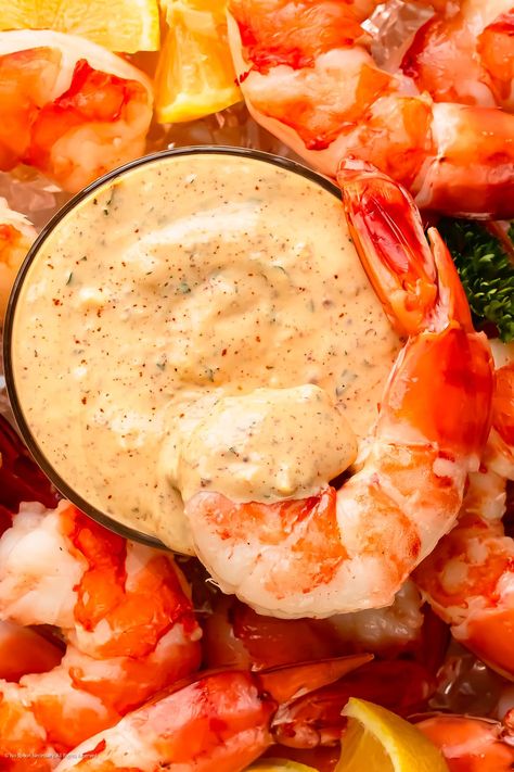 Easy Remoulade Sauce Recipe: Creamy, Tangy Cajun Bliss - No Spoon Necessary Shrimp Poboy Sandwich Remoulade Sauce, Creamy Cocktail Sauce, Creamy Sauce For Shrimp, Shrimp Cocktail Recipe Sauces, Remoulade Sauce Recipe Easy, Cream Sauce For Shrimp, Remoulade Sauce Easy, Cocktail Sauce For Shrimp, Shrimp Cocktail Sauce Recipe