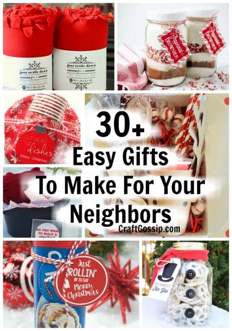 Neighbourhood Christmas Gifts, Neighbour Christmas Gifts, Neighbour Christmas Gift Ideas, Christmas Gifts For Neighbours, Xmas Gifts For Neighbors, Cheap Neighbor Christmas Gifts, Christmas Neighbor Gifts Ideas, Easy Neighbor Christmas Gifts, Easy Christmas Gifts To Make