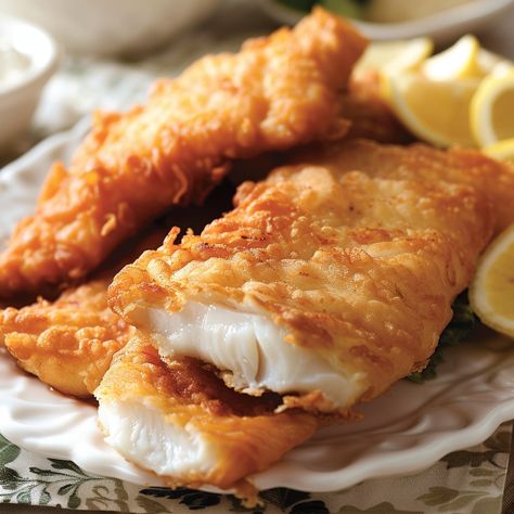 🌊 Long John Silver’s Batter: Recreate the iconic crispy coating at home! #CrispySeafood Long John Silver’s Batter Ingredients: All-purpose flour (1 cup) Cornstarch (3 tbsp) Baking powder (1 tsp) Salt (1/2 tsp) Water (1 cup) Sugar (1 tsp) Instructions: Combine flour, cornstarch, baking powder, and salt. Stir in water and sugar until smooth. Dip fish or chicken and deep-fry until golden. 🐟🍤 Dive into crispy perfection with our homemade Long John Silver’s Batter. A sea of flavors awaits! #Fr... Fish And Chips Aesthetic, Burger And Chips, Long John Silver, Instagram Recipes, Twisted Recipes, Deep Fry, Trending Recipes, Long John, Fish And Chips