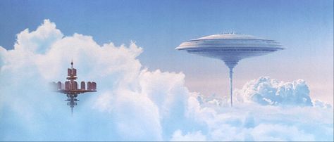 Cloud City Star Wars Planets, Forest Moon, Lando Calrissian, Ralph Mcquarrie, Cloud City, Gas Giant, Star Wars Trilogy, Star Wars Film, Star Wars Wallpaper